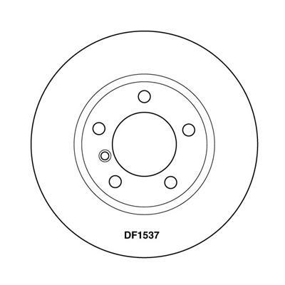 DF1537, Тормозной диск BMW 3 (E36)
