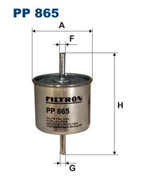 PP865, Топливный фильтр