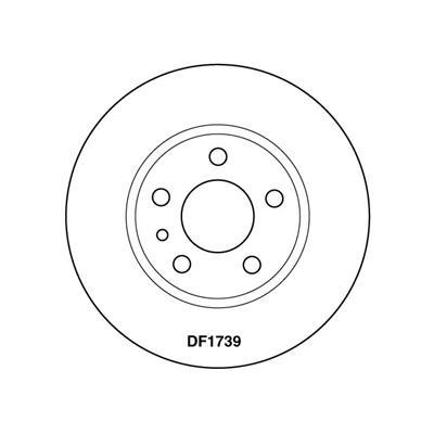 DF1739, Тормозной диск,
