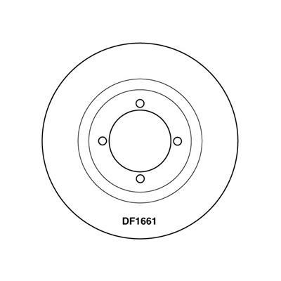 DF1661, Тормозной диск