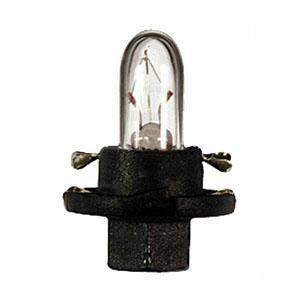 17028, Лампа BAX 1,2W BX8,4d BLACK 12V