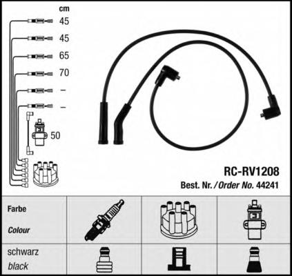 RC-RV1208 (44241), Комплект проводов зажигания