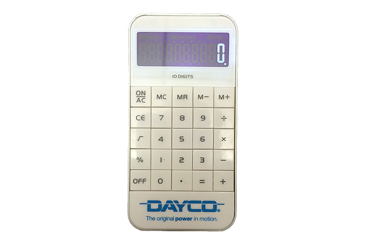 019273, Калькулятор Dayco