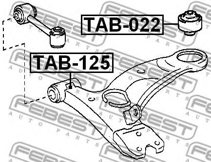 TAB-022, Сайлентблок рычага подвески