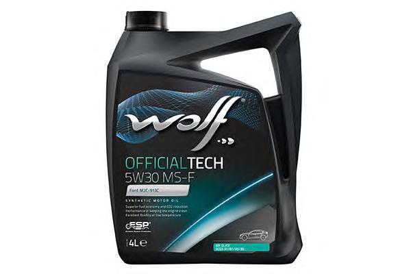5W30 OFTECH MS-F 4L, Масло моторное WOLF,
