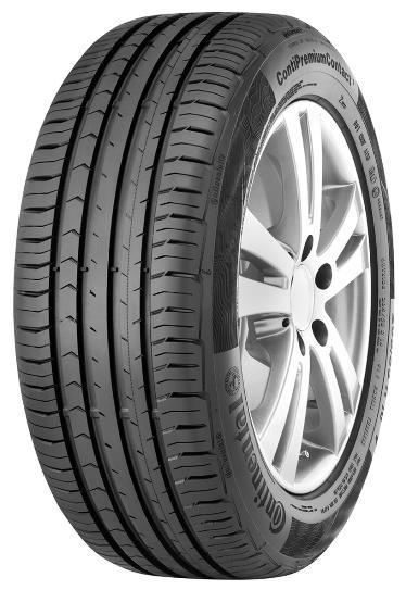 185/65 R15 88T, Шины летние Continental Premium Contact 5,
ContiPremiumContact 5 - шина премиум-класса, имеет чрезвычайно короткий тормозной путь на сухой и мокрой дорожной поверхности, низкое сопротивление качению и комфортную управляемость. Улучшенное сцепление с дорогой достигается за счёт использования макроблоков, обеспечивающих увеличенное пятно контакта.