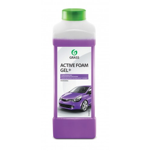 113180, Средство для бесконтактной мойки а/м "Active Foam Gel +" 1 л