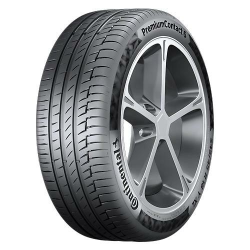 255/50 R19 107Y, Шины летние Continental ContipremiumContact 6,
"Шина премиум-класса с асимметричным рисунком протектора для легковых автомобилей, кроссоверов и скоростных внедорожников.
Поддерживающие друг друга длинные плечевые блоки обеспечивают надёжность контакта шин с дорожным полотном, благодаря чему они спокойно выдерживают сильные боковые нагрузки, возникающие при прохождении поворотов."
