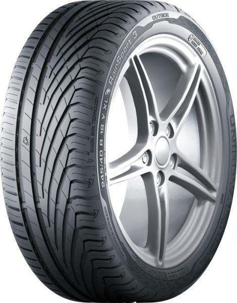 225/55 R17 RainSport, Шины летние Uniroyal RainSport 3 101Y,
"Uniroyal RainSport 3 обладают асимметричным рисунком протектора, который сочетает преимущества направленного дизайна с отдельными элементами асимметричных шин.
Характеризуются первоклассными сцепными свойствами и эффективным торможением на мокрой дороге."