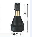 TR 801HP, Вентиль резиновый, L=48,0 мм., D=15,7 мм., P= до 6,9 Бар, в сборе
