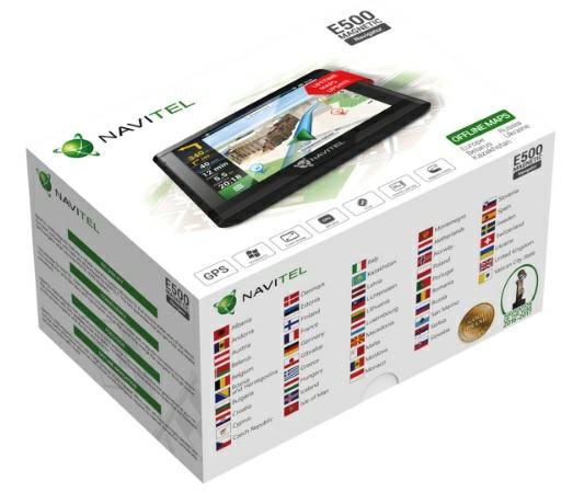 E500, GPS навигатор Navitel