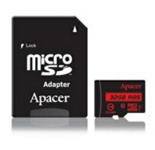 AP32GMCSH10U1-RA, Карта памяти APACER microSDHC UHS-I U1 Class10 R85 32GB,
Карта памяти APACER microSDHC UHS-I U1 Class10 R85 32GB w/Adapter