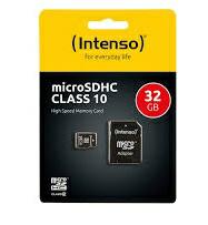 4034303016655, Карта памяти MICRO SD, 32GB + SD Adapter, Class 10,
Карта памяти MICRO Secure Digital Cards, 32 GB + SD Adapter, Class 10