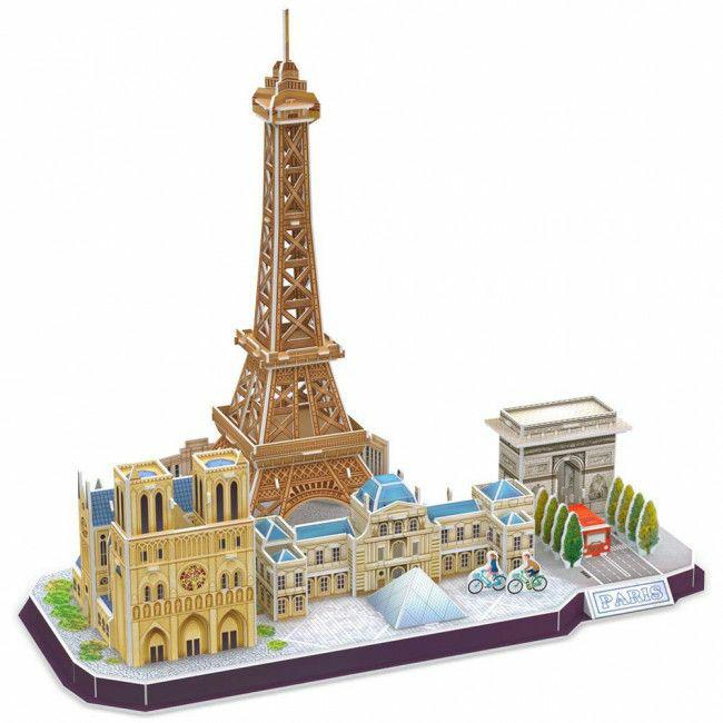 MC254h, Puzzle,
Пазлы 3D City Line Paris
Возрастная группа: 6-12 лет
Количество элементов: 58
Brand: CubicFun