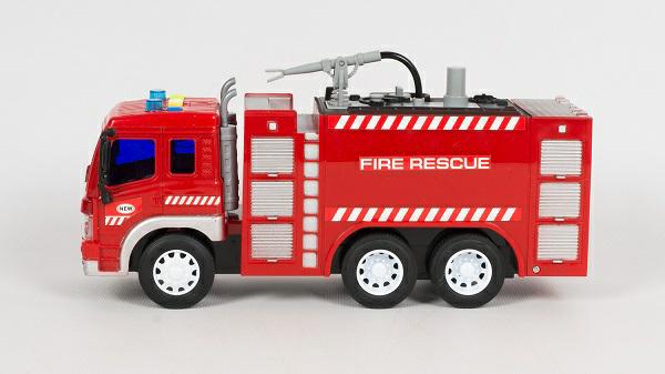 WY351A, Инерционная Пожарная машина с водяной помпой 1:16 (свет,звук)