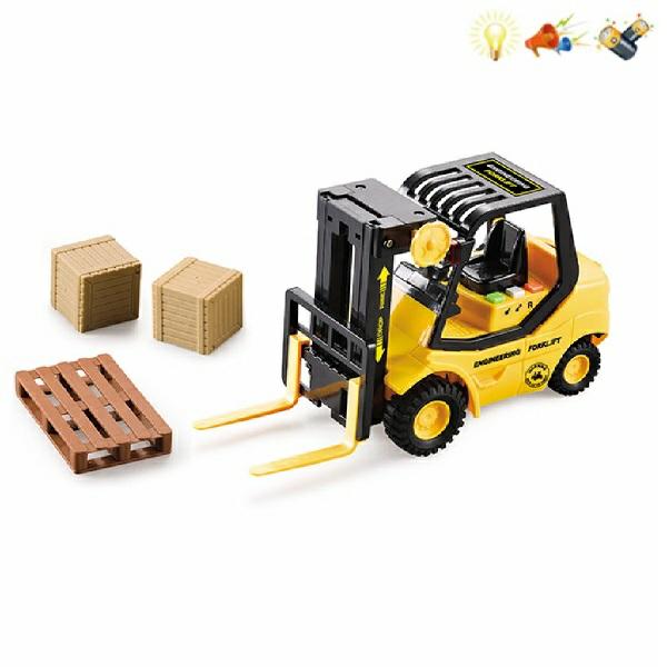 WY691A, Погрузчик 1:16 "Friction Forklift with 2 cartons" (свет/звук)