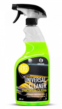 110392, Очиститель салона "Universal cleaner" 600 мл,
Очиститель салона "Universal cleaner" 600 мл
Профессиональный чистящий состав для очистки салона автомобиля от любых загрязнений. Идеально подходит для всех видов тканей, искусственной кожи и пластика. Способ применения: перед проведением влажной очистки желательно пропылесосить обрабатываемую поверхность. Нанести средство из распылителя с близкого расстояния, щеткой или губкой взбить пену. Пенный раствор вместе с пылью и загрязнениями собрать с помощью пылеводососа или вручную