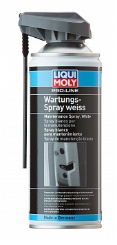 7387, Грязеотталкивающая белая смазка Pro-Line Wartungs-Spray weiss 400мл