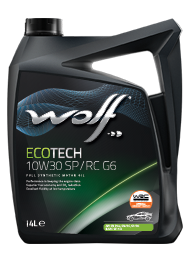 10W30 ECOTECH SP/RC 4L, Масло моторное Wolf,

