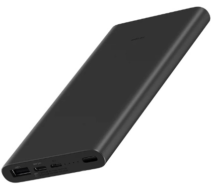 PLM12ZM, Acumulator VXN4260CN,
Аккумулятор внешний Xiaomi MI Power Bank 3 10000 mAh USB-C (Black)
Цвет товара: Черный
Общие характеристики
Емкость: 10000 мА*ч (37 Вт*ч)
Одновременная зарядка двух устройств: есть
Поддержка быстрой зарядки: есть
Вход
Разъем: micro USB или USB Type-C
Напряжение: 5, 9, 12 В
Ток: 1.5-3 А
Выход
Максимальный ток: 3 А
Разъемы: USB, USB Type-C
Максимальный ток на USB: 2.4 А
Максимальный ток на USB Type-C: 3 А
Переходник на micro USB: есть
Переходник на USB Type-C: есть
Батарея
Тип: Li-Polymer
Напряжение: 3.7 В
Дополнительно
Защита от короткого замыкания: есть
Защита от перегрузки: есть
Защита от перегрева: есть
Индикатор заряда: есть
Материал корпуса: металл
Размеры: 71.2x147x14.2 мм
Вес: 223 г
Комплектация: кабель USB A - micro USB, переходник на USB Type-C