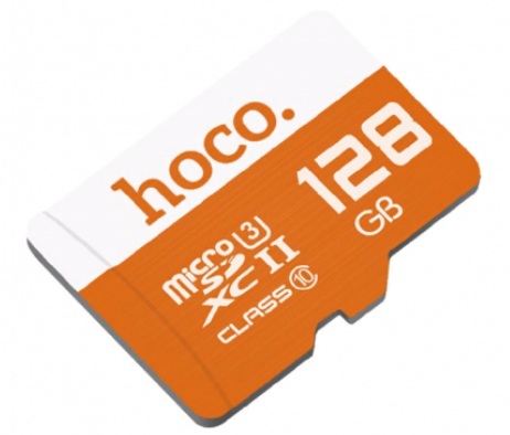 HOCO-TFHSMC128GB, Карта памяти TF microSD 128GB Class 10