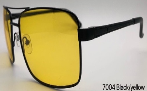 PB7004-5, Солнцезащитные очки в металлической оправе POLARIZED