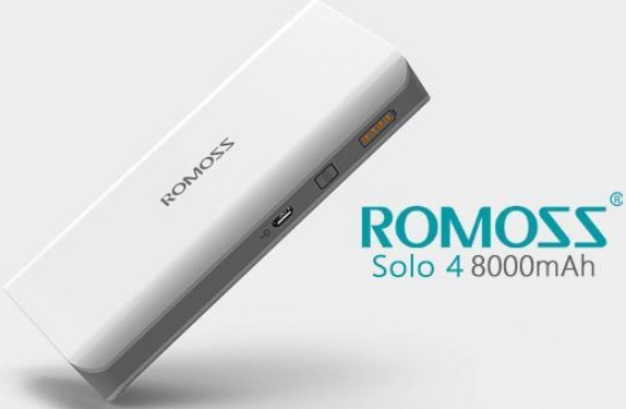 Solo 4, Аккумулятор внешний 8000 mAh