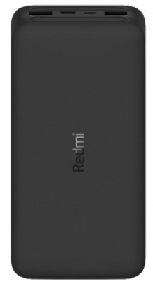 VXN4304GL, Аккумулятор внешний Redmi Power Bank 20000 mAh Black,
Аккумулятор внешний Redmi Power Bank 20000 mAh Black
Внешний аккумулятор Xiaomi Redmi Power Bank – это портативная батарея, которая поможет подзарядить ваш смартфон или планшет, если вы окажетесь вдали от розетки. Благодаря компактному размеру её удобно брать с собой в поездки и использовать по мере необходимости.
  Особенности:
Тип аккумулятора: Литий-ионный;
Емкость аккумулятора: 20000 мА*ч 3.7В 74Вт*ч;
Номинальная емкость: 12000 мА*ч (5.1В 3.6А);
Максимальный ток: 3.6А;
Два порта Micro-USB и USB-C для собственной зарядки;
Поддержка зарядки малым током;
Два порта USB-A для одновременной зарядки двух устройств;
Функции зарядки: QC быстрая зарядка 18Вт;
Не поддерживает быструю зарядку;
Входной интерфейс: Micro-USB, USB-C;
Выходной интерфейс: 2 х USB-A;
   Параметры входа:
Micro-USB: 5В 2.1A; 9В 2.1A; 12В 1.5A;
USB-C: 5В 2.1A; 9В 2.1A; 12В 1.5A;
   Параметры выхода:
USB-A: 5.1В 2.4А, 9В 2A (MAX), 12В 1.5А (MAX);
При работе двух портов USB-A: 5.1В 3.6А;