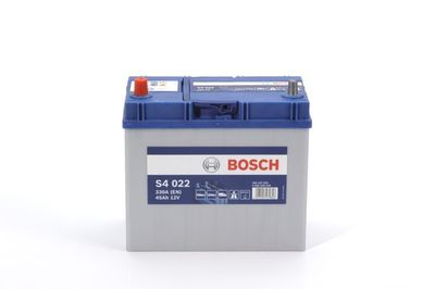 0 092 S40 220, АКБ Bosch S4 12V 45AH 330(EN) 238x129x227  +/- (тонкая клемма)