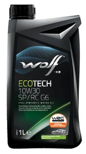 10W30 ECOTECH SP/RC 1L, Масло моторное WOLF,
