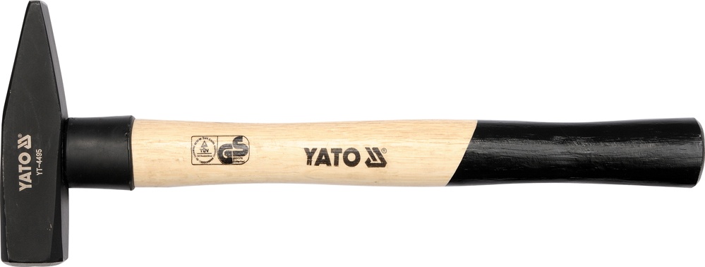 YT-4492, Молоток слесарный с деревянной ручкой 200гр,
Молоток слесарный с деревянной ручкой 200гр