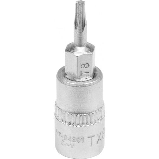 YT-04301, 1/4" Головка-бита Torx Т8, L=37 мм