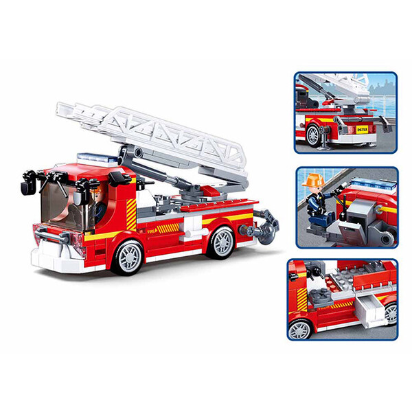 B0966, Конструктор Fire — Engine (343 элементов)