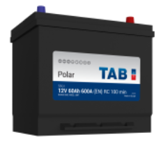 56068, АКБ TAB POLAR 60Ah 600EN 230x173x200/220 -/+