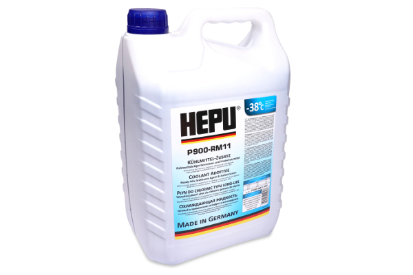 P900-RM11-005, Antifreeze G11 HEPU  READY MIX EXTRA BLUE -38°C 5л,
