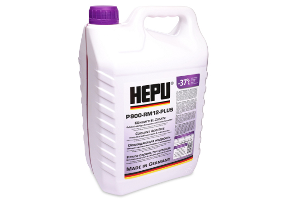 P900-RM12-PLUS-005, Antifreeze G12+ HEPU READY MIX EXTRA VIOLET-PURPLE -37°C 5л,
