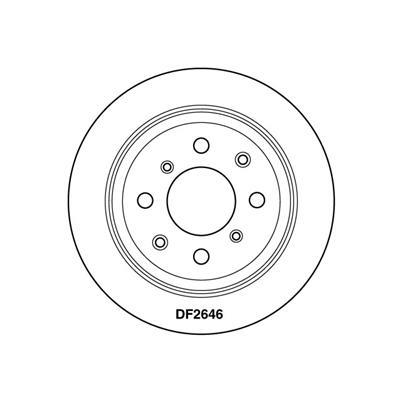 DF2646, Тормозной диск