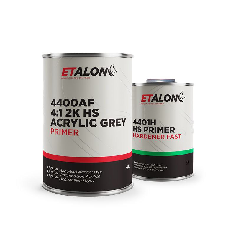 ET4400AF-10/G, ET4400AF-10/G SET Грунт акрил серый 4+1 1l+0.25ml отвердит,
