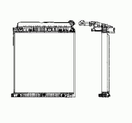 50586, Radiator, racire motor,
