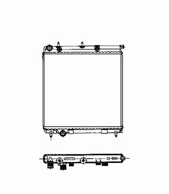 50467, Radiator, racire motor,
