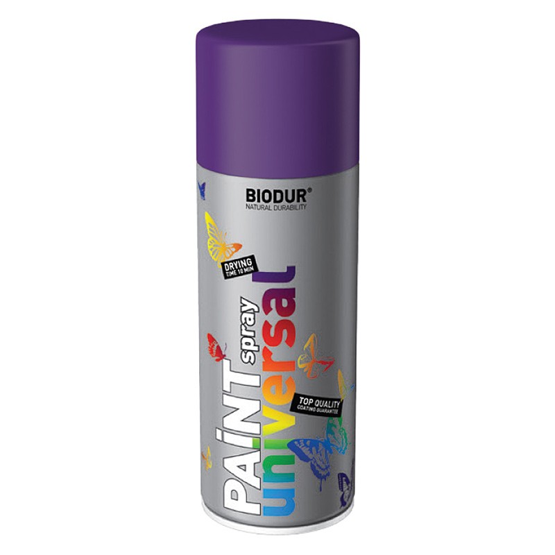 RAL 4005, SPRAY VOPSEA "BIODUR" 4005 VIOLET 400ML,
