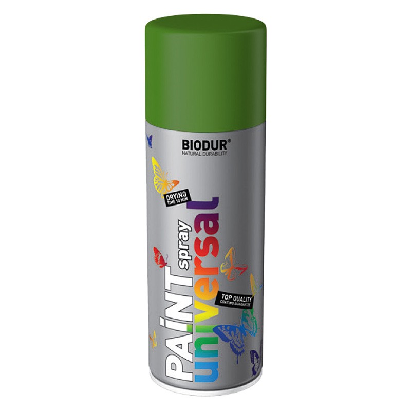 RAL 6018, SPRAY VOPSEA "BIODUR" 6018 SALATA 400ML,
