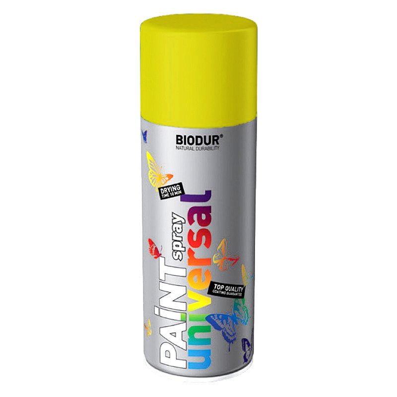 RAL 1016, SPRAY VOPSEA "BIODUR" 1016 LAMIIE GALBENA 400ML,
