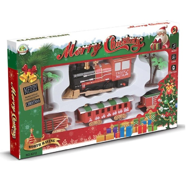 702-6, Tren de jucarie,
Игрушка поезд (Merry Christmas)
Возрастная Группа 3-6 лет
Размер коробки 38 x 28 x 6 см