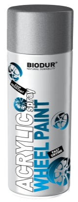 ACRIL SILVER WP, SPRAY VOPSEA "BIODUR" ACRILICA PENTRU DISCURI ARGINTIE 500ML,
Эмаль акриловая серебристая для дисков спрей 500мл
Акриловая эмаль для окраски и восстановления лакокрасочного покрытия колесных дисков автомобилей, автобусов, мотоциклов и других транспортных средств. Отличается стойкостью к абразивному воздействию песка, ударов камней, коррозионного воздействия воды и дорожных реагентов. Имеет высокую степень адгезии и высокие показатели укрывистости. Устойчива к атмосферным воздействиям и перепадам температур.
Площадь покрытия в зависимости от толщины слоя составляет - 2,5–3,0 м
Время высыхания 7–10 мин при температуре +25°С.
Цвет — светлое серебро