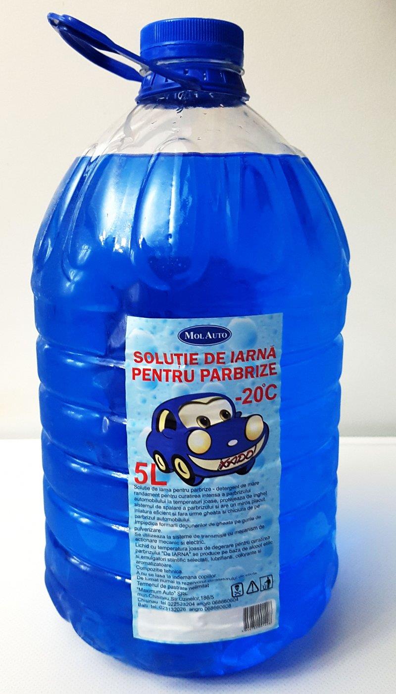 Solutie de iarna -20 5, Lichid de iarna pentru parbriz -20C 5L MolAuto,
