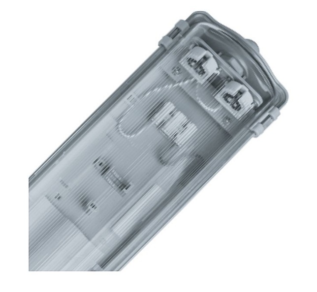 10610003, Lampa impermeabila IP65 pentru tuburi LED G13 2*0.6m,
Влагозащищенный светильник IP65 для тубов LED G13 2*0,6м
Напряжение (В) 230V AC
Цоколь G13
Материал корпуса PC+ALU
Цвет корпуса белый
Степень защиты оболочки (IP) IP65
Длина (мм) 664
Ширина (мм) 108
Высота (мм) 63
Гарантия (мес.) * при бытовом некоммерческом использовании	24