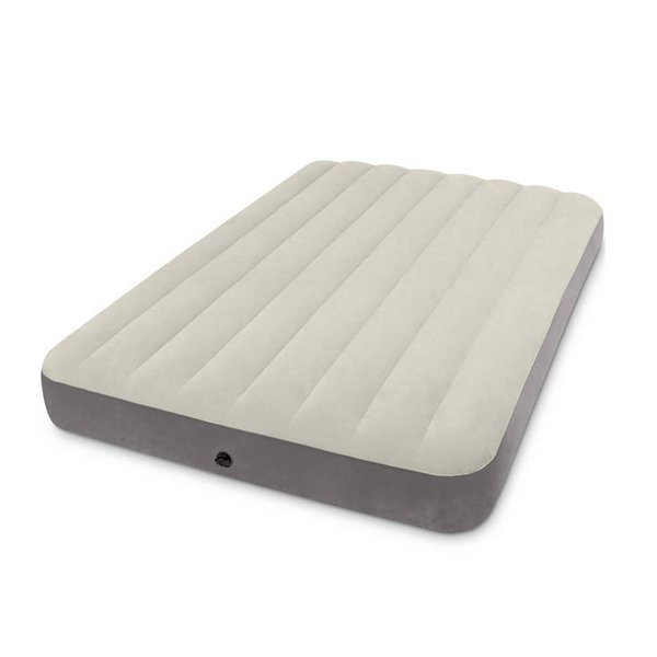 64102, Saltea VELUR 137x191x25cm STANDARD,
Матрас VELUR 137x191x25см STANDARD
Матрас Deluxe Full — прекрасный выбор для тех, кто не хочет отказываться от комфорта даже в походе или в путешествии. Он превосходно сгладит все неровности поверхности или заменит вам полноценную кровать, а также позволит вам отлично выспаться.
Матрас снабжен системой поддержки всего тела Fiber-tech.
Данная модель предназначена для комфортного сна двоих людей, это значит, что вы не будете скатываться всю ночь к середине матраса. Плотный ПВХ и технология производства не допустят прокола от небольших механических повреждений.
Характеристики:
Матрас надувной
Флокировaнная поверхность
2-местный
Надувается примерно за 2 мин.
Дополнительные характеристики:
Удобный клапан 2 в 1
Материал: ПВХ
Размер: 137х191х25 см
Размер упаковки: 36х11х28 см
Максимальная нагрузка до 230 кг
Вес: 3,51 кг