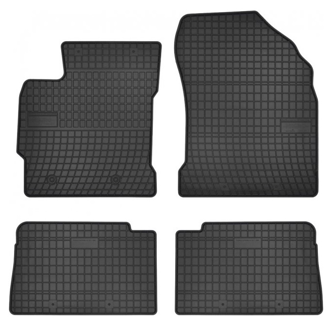 0807, Covorase de cauciuc Toyota Auris II 2012-2018,
Коврики резиновые Toyota Auris II 2012-2018
Frogum - польский производитель и одноимённая торговая марка, под которой уже более 30 лет выпускаются оригинальные резиновые коврики в салон автомобиля (Гродзиск-Мазовецкий, Польша).
Автоковрики из резины фирмы Frogum - коврики высокого качества, соответствующие строгим экологическим стандартам, практически без запаха. Благодаря своей форме они хорошо ложатся в салон легковых автомобилей и доставочных фургонов, идеально прилегая к полу и защищая салон от воды, снега и грязи. 
Уход за ковриками в машину минимально прост: достаточно их вынуть из салона авто, вытряхнуть грязь и помыть под напором воды на мойке, или протереть мокрой тряпкой. Всё это делает коврики Фрогум оправданно популярными в странах Евросоюза и Восточной Европы.