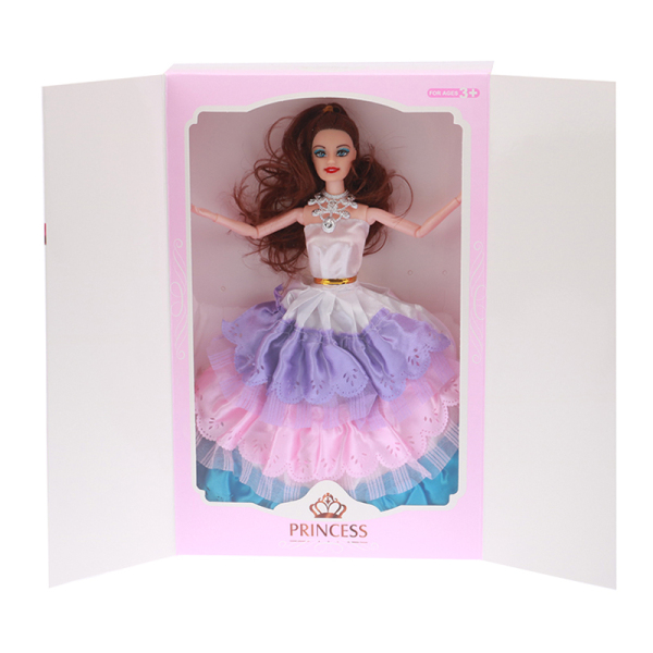 186-3, Papusa PRINCESS 30cm,
Кукла PRINCESS 30см
Размер товара	18 х 5 х 30 см
Размер коробки	21 x 6 x 32 см
Возрастная Группа	3-6 лет